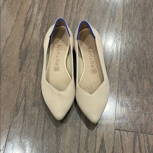 Women's Cream Flats